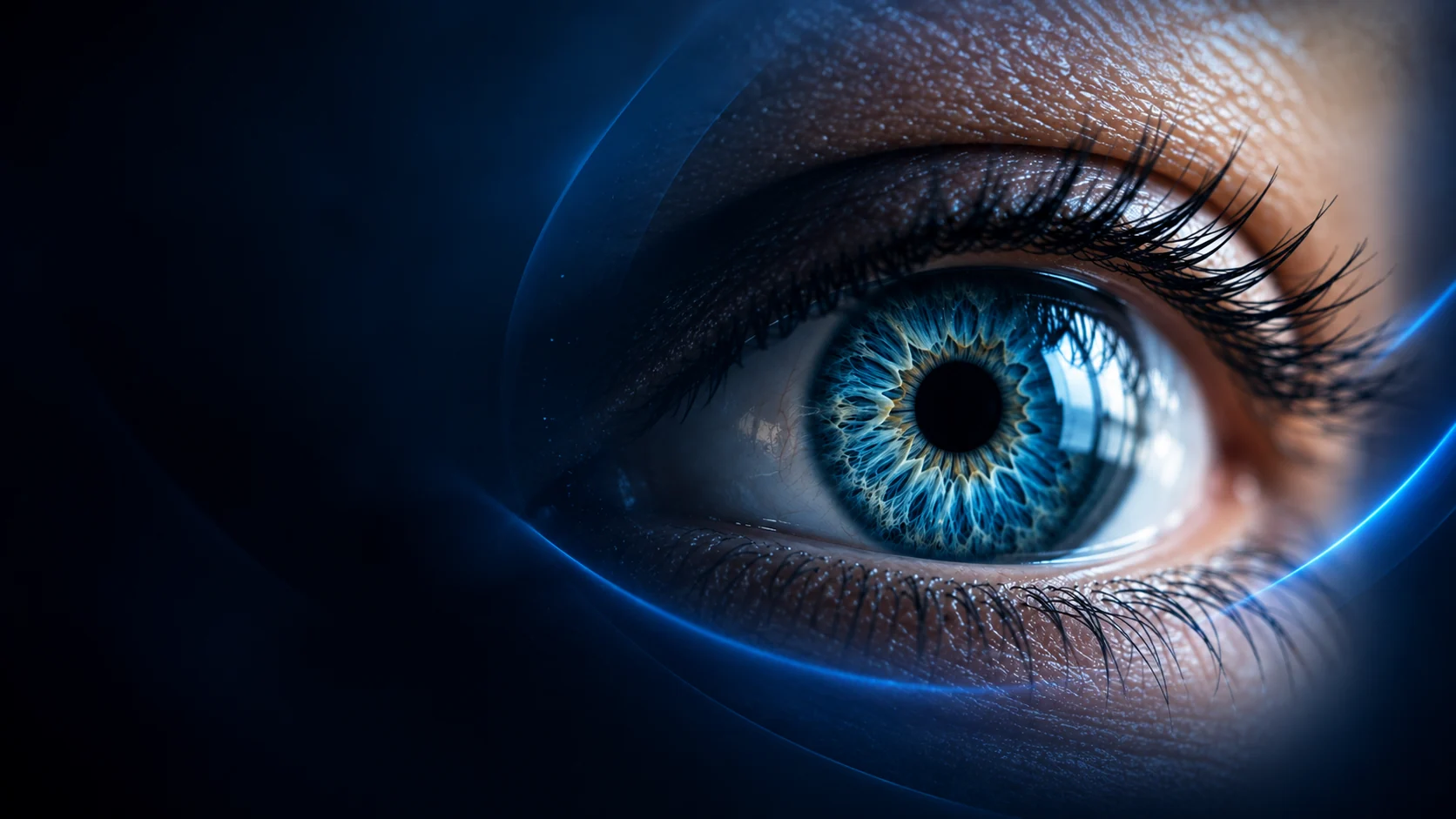 Premium macro eye visual for Dr. Sumeet Nagpal Ophthalmology